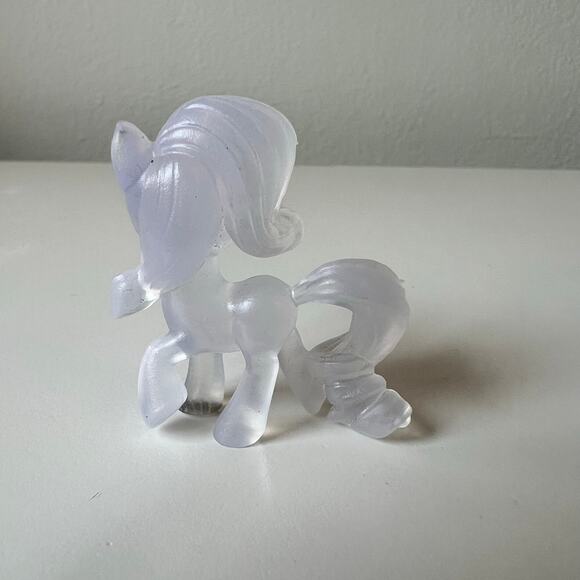 My Little Pony Translucent Rarity Collectible Toy Mini Vinyl Figure 1.75" 2018 - Picture 4 of 7